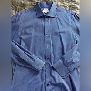 Blue Dress Shirt Size Large